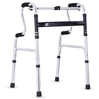 Jonigo Walker for The Elderly, Crutches, Walker, Armrests, Walking Frame, Folding Rehabilitation Aid, Booster, Walking Frame