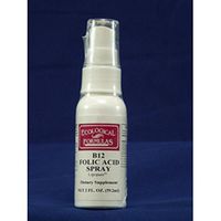 Ecological Formulas B12 Folic Acid Spray 2 Fl oz