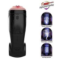 JS-YQX Electronic Automatic 360° Rotation Telescopic Aircràft Cùp Multiple Frequencies Mâstürbâtôrs Six Toys Man Pleassure Toys