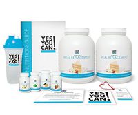 Yes You Can! Transform Kit: On-The-Go 60 Servings, Twice a Day, Contains: Two Complete Meal Replacement Vanilla, One Slim Down, One Appetite Support, One Collagen, One Colon Optimizer, One Shaker