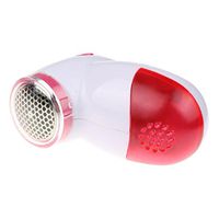 Clothes Shaver , FTXJ Portable Electric Fuzz Pill Lint Fabric Remover Sweater Clothes Trimmer (Red)