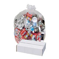 Highmark Linear Low Can Liners, 2-mil, 60 Gallons, 38" x 58", Clear, Box Of 100