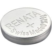 One (1) X Renata 319 Sr527W Silver Oxide Watch Battery 1.55V Blister Packed