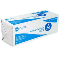 Gauze Sponges Bulk-Non-Sterile 3 X 3 -8ply Bag/200 - World Wide Shipping