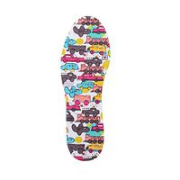 LKXHarleya 10Pair Children Breathable Athletic Soft Insole ForSpring Autumn Winter Free Cut(Kids Size 12-3)