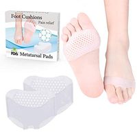Metatarsal Pads Ball of Foot Cushion, Soft Gel Ball of Forefoot Pads, Mortons Neuroma Callus Metatarsal Foot Pain Relief for Men and Women, Prevent Calluses & Blisters