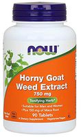 NOW FOODS Horny Goat Weed 750Mg Maca, 90 CT