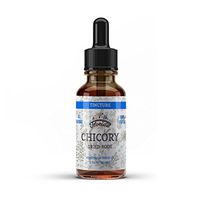 Chicory Tincture Extract, Organic Chicory (Cichorium Intybus) Dried Root for Loss of Appetite, Liver, and Gallbladder, Non-GMO in Cold-Pressed Organic Vegetable Glycerin 2 oz (60 ml), 700 mg