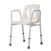 Handiy Bath Chair Adjustable Elderly Pregnant Woman Bath Chair Disabled Anti-Slip Bench Shower Chair Backrest + Widened Seat + Adjustable -by TIANTA