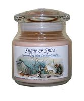 Sugar & Spice Natural Soy Wax Candles 16 Ounce (Peanut Butter Cookie)