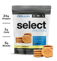 PEScience Select Low Carb Protein Powder, Snickerdoodle, 5 Serving, Keto Friendly and Gluten Free