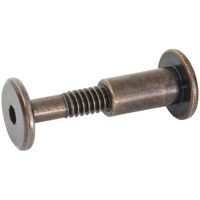 Statuary Bronze Cap Nuts for Connector Bolts (8-Pack)