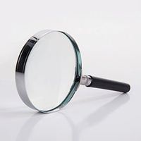 Reading Magnifier,5X Handheld Disassembly and Assembly Magnifying Mirror Focusing Mirror,Reading Glasses 7.5Cm Lens,HD Imaging Tool,Children and Old Man Read