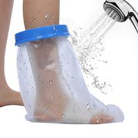 Aozzy Waterproof Cast Cover for Shower Bandage Adult Protector Used for Showering Bathing - Short Leg Adult
