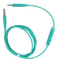 OEM Replacement Audio Cable with Mic & Remote for Bose On-Ear 2/OE2/OE2i/QC25/QC35/Soundlink/SoundTrue Headphones, Compatible with iPhone & Android(Green)