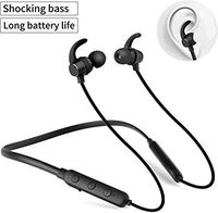 Wireless Bluetooth Headphones，Fanciest V4.1 Wireless Earbuds Sport in-Ear IPX6 Sweatproof Sport Earphones with Mic 8 Hours Playtime Noise Cancelling Headsets Cordless Heapdhone