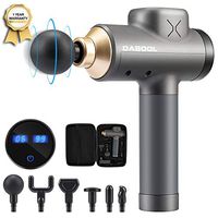 Massage Gun Deep Tissue Percussion Massager for Sore Muscle and Stiffness-6 Speeds Handheld Muscle Massage Gun Cordless Portable Quiet DABOOL PRO