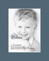 9x12 Antique Blue / Dutch Blue Custom Mat for Picture Frame with 5x8 opening size (Mat Only, Frame NOT Included)
