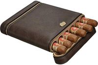 No band LFSP Travel Humidors Sets of Portable Sets Cedar Cigar Humidor Sets, Six Loaded Humidor, Suitable for Outdoor