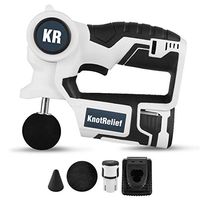 Muscle Massage Gun Handheld Percussion Therapy - Brushless Deep Tissue Jigsaw Massager for Trainers, Athletes, Chiropractors - 6 Speed Variable