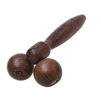 Monrocco Massage Roller Wheels, Massage Therapy Tool, Wooden Massager with Wheels