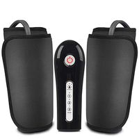 Foot And Calf Massage With Handheld Controller, Foot Massager Leg Wraps, Leg Air Massager For Circulation Sequential Compression Wraps, Thigh And Calf Massager With Knee Heating, Massage Boots Machine