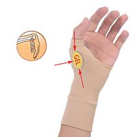 RARITYUS Gel Silicon Hand Wrist Support Brace Therapy Gloves Arthritis Compression for Women and Men