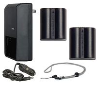 (2) VIVITAR CGA-S006 Rechargeable Li-ion Batteries + Mini Battery Charger + Strap for Panasonic Lumix DMC-FZ7, FZ8, FZ18, FZ28, FZ35 & FZ38 Digital Cameras