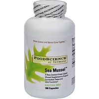 FoodScience of Vermont Sea Mussel - Support Connective Tissue and Joint Functions - 180 Capsules (Pack of 2)