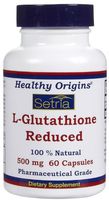 Healthy Origins L Glutathione 500 Mg 60 Cap