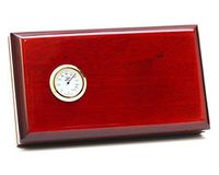 BCIC Cigar - The Viajero - 5 Cigar Travel Humidor, Dark Burgundy Gloss, Latin-American Made