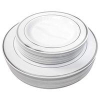 Plexware Plastic Plates Pack (Round Plates)