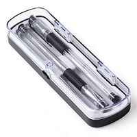 CIGARLOONG Cigar Draw Silver Cigar Tool of 2 Punch