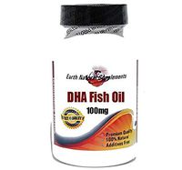 DHA Fish Oil (Emulsified Dry) 100mg * 100 Caps 100% Natural - by EarhNaturalSupplements