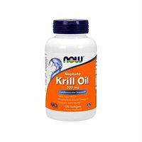 NOW Supplements, Neptune Krill Oil 500 mg, Phospholipid-Bound Omega-3, Cardiovascular Support*, 120 Softgels