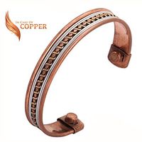 Copper Therapy Elegant Stunning Copper Magnetic Bracelet for Arthritis & Joint Pain Magnetic Copper Bracelet