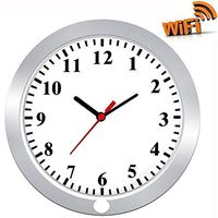 Hidden Camera in Wall Clock TenGong Spy Wall Clock WiFi Hidden Cameras 1080P Video Recorder Wireless IP Camera for Indoor Home Security Monitoring Nanny Cam with Motion Detection