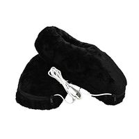 Ya-tube USB Electric Heating Slipper Heated Plush Shoe, Warming Slippers Keep Foot Warmer for Feet Cold Relief Winter 1 Pair