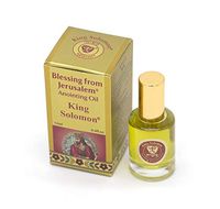 Gold Anointing Oil 12ml from Holyland Jerusalem - Limited Edition (King Solomon)