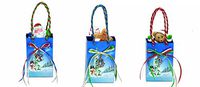 Mr. Christmas Musical Gift Bag *3 Pack* Includes Santa, Teddy Bear and GingerbreadMan