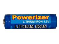 50 x AA 1.5 Volt Lithium Powerizer Batteries (2900 mAh)