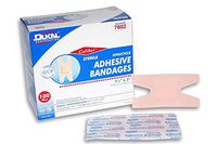 Dukal Bandage, Fabric, Adhesive, Sterile, Knuckle, Beige (Pack of 2400)