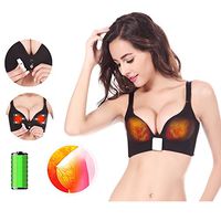 HSJSY Breast Massager Electric Bra Breast Enhancer Chest Enlargement Bra Breast Enhancer, Massage Vibration Breast Sagging Massager, Chest Massage Tool, Powered by Lithium Battery