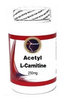 Acetyl L-Carnitine 250mg 100 Capsules # BioPower Nutrition