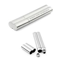 1 Piece Custom Engraved Flask Cigar Case Combo 50 Ring Cigar Tube by OnePlace Gifts