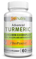 Advanced Turmeric Curcumin C3 with BioPerine, MSM, DHA/EPA, Antioxidants – Standardized 95% Pure, Concentrated Curcuminoids – Anti-Aging Vitamins, Natural Anti-Inflammatory