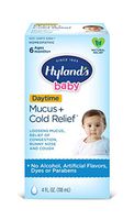 Baby Cold Medicine, Infant Cold and Cough Medicine, Decongestant, Hyland's Baby Mucus and Cold Relief, 4 Fluid Ounce