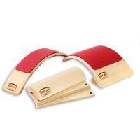 Spine Stretching (Red) Therapeutic Device Combo with Four in One Adjustable Wooden Pillow, Two in One Back & Lumbar Stretcher, Back Flex & Posture Device