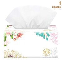3 Packs Soft Pure Facial Tissues Paper Napkins Household Office Paper Towels New
