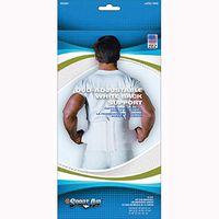 Sportaid Back Belt, White, 9 Inches, Medium,Large - 1 Each